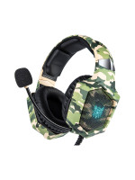 ONIKUMA Wired Stereo Gaming Headphones With Mic LED Lights