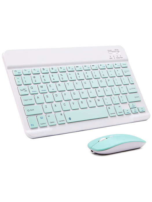 Ultra-Slim Bluetooth Keyboard and Mouse Combo Rechargeable