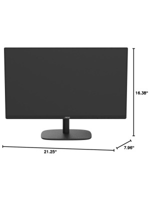 AOC FRAMELESS IPS MONITOR- 24-INCH-FHD 1920X1080-100HZ AOC FRAMELESS IPS MONITOR- 24-INCH-FHD 1920X1080-100HZ