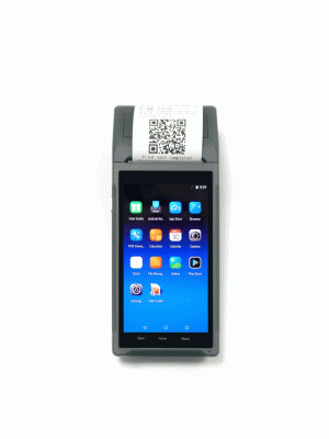 Handheld Android Portable POS Terminal with 58mm Thermal Printer