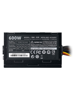 Cooler Master Elite v3 600 watts ATX Power Supply Cooler Master Elite v3 600 watts ATX Power Supply