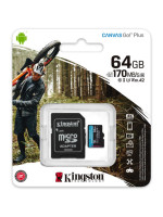 Kingston 4K Micro SD 64GB Canvas Go Pro170MB/s