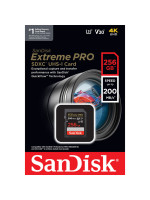 SanDisk 4k  SD Card 256GB Extreme PRO Memory Card 200MB/s