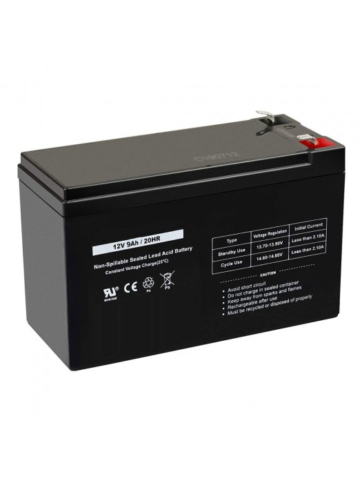 SLA Battery Standard 12V 9AH Rechargeable
