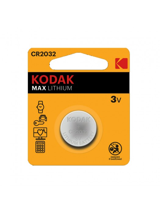 CR2032 Lithium 3V Battery Kodak