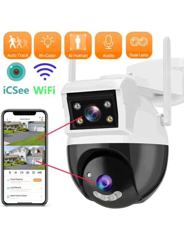 OUTDOOR & INDOOR WIFI IP CAMERA