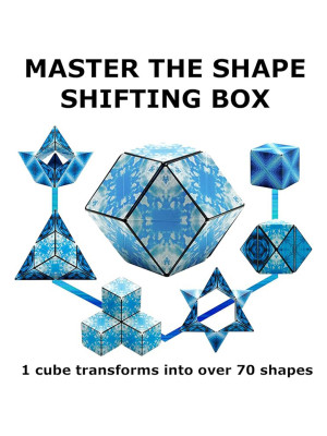 Magnetic Magic Cube Transforms Into Over 70 Shapes