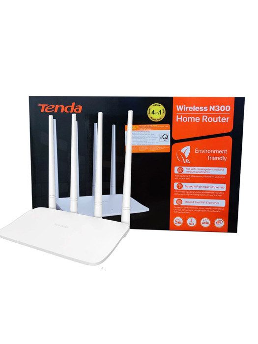 Tenda 4 Antenna F6 300Mbps Wireless Wi-Fi Router