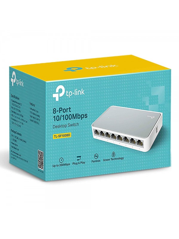 TP-Link 8 Port 10/100Mbps Fast Ethernet Switch