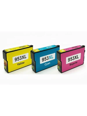 953XL Compatible ink cartridge - Cyan, Magenta, Yellow - EACH COLOR 