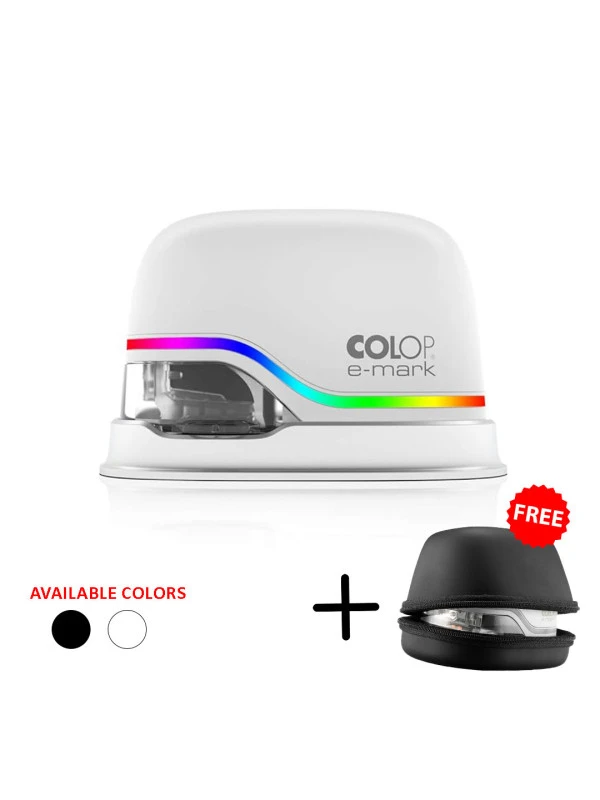 Accessoire Bureau Tampon COLOP E-mark - Imprimante - Couleur - Jet D'encre - Wi-Fi - Noir Encriers Rechange COLOP E/O55