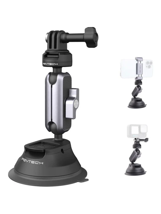 PGYTECH CapLock Action Camera Suction Cup Mount