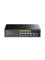 8-Port Gigabit PoE+ Switch with 2 Gigabit Uplink Ports