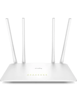 Cudy AC1200 Smart WiFi Router Extender, Access Point, WISP, 5GHz Dual Band, 10/100Mbps LAN, 4x5dBi Antennas, VPN, Guest WiFi, AP Mode, WR1200