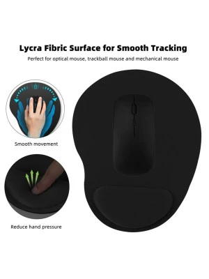 H-18 Premium Gel Wrist Rest Mousepad – Ergonomic Comfort Support