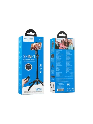 Hoco K21 Tripod & Selfie Stick – Portable Phone Stand