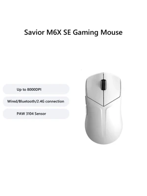 Lenovo Legion M6X SE Gaming Mouse 3-Mode BT/2.4G/USB-C RGB 26000 DPI -WHITE-