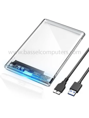 Lenovo ThinkPlus Transparent 2.5" SATA HDD/SSD External Hard Drive Enclosure