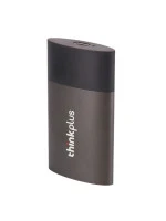 Lenovo thinkplus US202 Portable SSD 512GB Solid State Drive USB3.1 Type C External