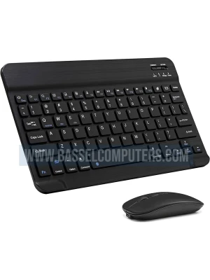 Ultra-Slim Bluetooth Keyboard and Mouse Combo Rechargeable