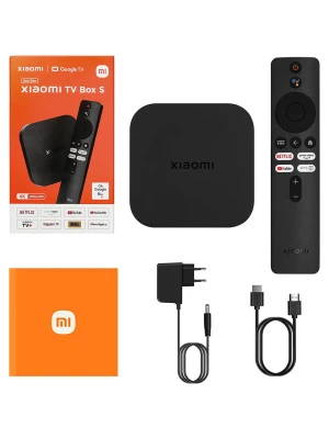 Xiaomi TV Box S 2nd Gen- 4K Ultra HD Streaming Media Player, Google TV Box, 2.4G/5G Dual WiFi