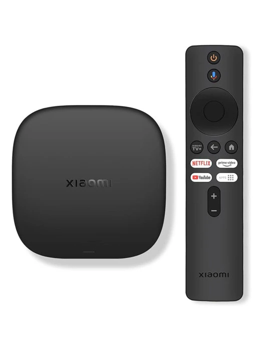 Xiaomi TV Box S 3rd Gen - 4K UHD, Google TV, 32GB Memory, Dolby Vision & Atmos, WiFi 6, HDMI 2.1, Fast Streaming, Compact and Powerful