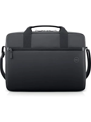 Dell 14-16 EcoLoop Essential Briefcase - CC3624 - Zippered Front Pocket, Luggage Pass-Through, Lightweight with Adjustable Shoulder Strap - Black