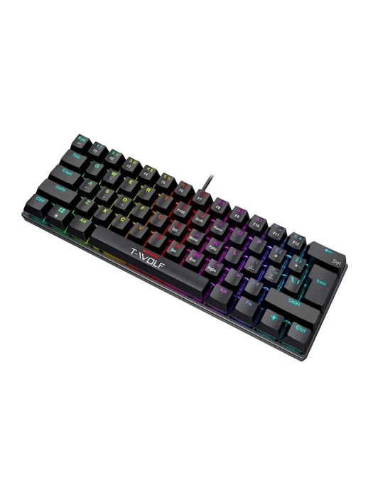 Mechanical Keyboard T WOLF T61 