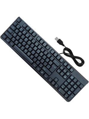 Wired Keyboard k1600 (Black)