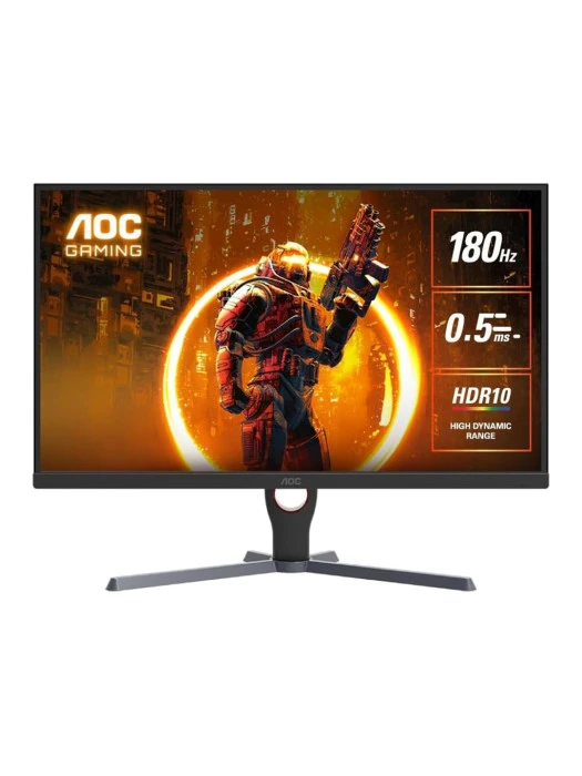 AOC 24" Fast IPS Gaming Monitor, FHD Display, 180Hz, 0.5ms(MPRT), HDR10