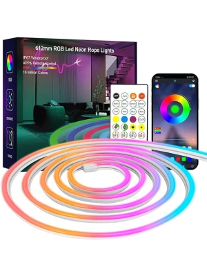 RGB Led Neon Light 24W  12V 5m IP67