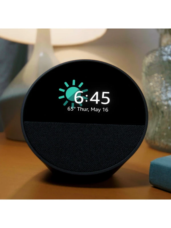 Amazon Echo Spot - newest model - alexa speaker - black