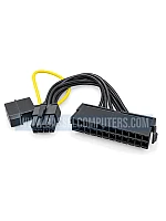 24-Pin to 8-Pin + Power ATX PSU Adapter Cable