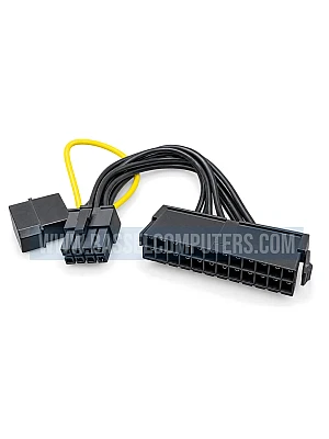 24-Pin to 8-Pin + Power ATX PSU Adapter Cable