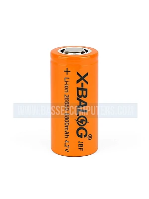26650 Rechargeable Battery, 4.2V 88000mAh 26650 Lithium, Flat Top Battery