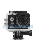 Andowl 4K WiFi Action Camera - 30m Waterproof with Full Accessories Kit