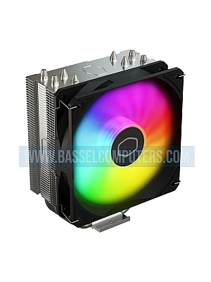 Cooler Master Hyper 212 Spectrum V3 ARGB CPU Air Cooler – 4 Heat Pipes, 120mm PWM Fan