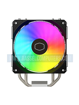 Cooler Master Hyper 212 Spectrum V3 ARGB CPU Air Cooler – 4 Heat Pipes, 120mm PWM Fan
