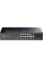 Cudy  8-Port Gigabit PoE+ Switch with 120W PoE, 2 GbE Uplinks & 2 SFP Ports