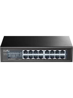 Cudy GS1016 16-Port Gigabit Ethernet Switch 10/100/1000Mbps Rack-Mount Managed Network Switch