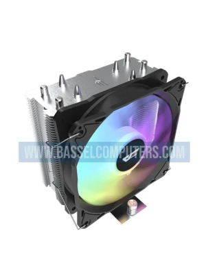 DarkFlash Storm Z4 V2 Tower CPU Air Cooler – 4 Heat Pipes, 120mm RGB Fan, Universal Intel & AMD Support