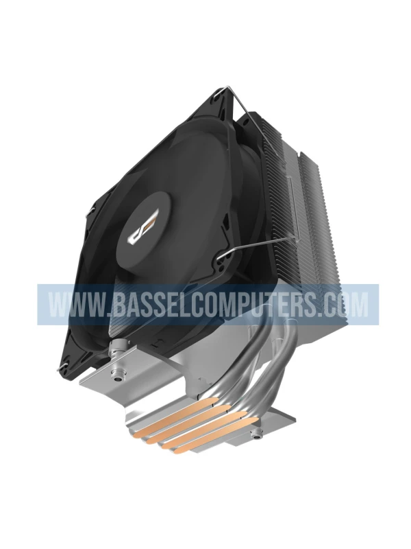 DarkFlash Storm Z4 V2 Tower CPU Air Cooler – 4 Heat Pipes, 120mm RGB Fan, Universal Intel & AMD Support