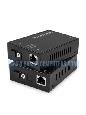 Pro-Link Gigabit Fiber Ethernet Media Converter 1Gbps SC | Single Mode TX1310/RX1550