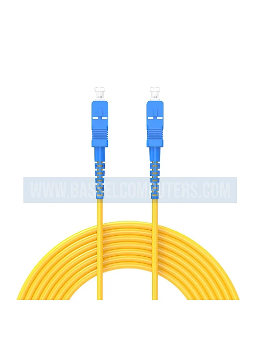 Fiber Cable 3m | Single-Mode Fiber Optic Cable Jumper Optical Patch Cord SC/UPC to SC/UPC