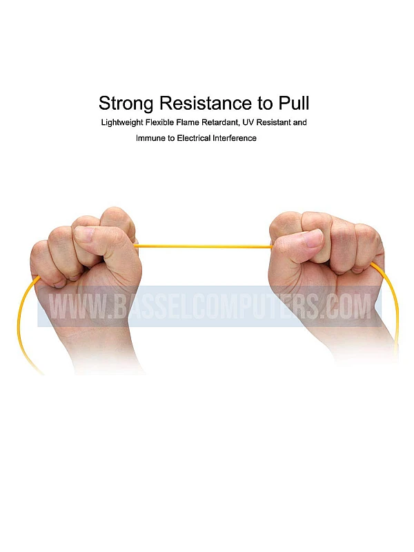 Fiber Cable 3m | Single-Mode Fiber Optic Cable Jumper Optical Patch Cord SC/UPC to SC/UPC
