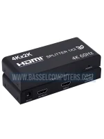 4K 60Hz HDMI Splitter 1x2 | 1 Input 2 Outputs Ultra HD Distributor