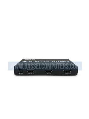4K 60Hz HDMI Splitter 1x2 | 1 Input 2 Outputs Ultra HD Distributor