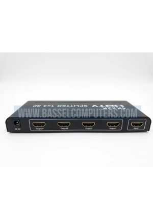 HDMI Splitter 1x4 | 1 Input 4 Outputs, 4K HDTV Video Distributor
