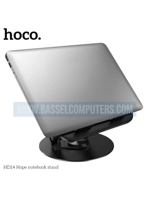 HOCO Foldable Metal Laptop Stand | Adjustable Desktop Notebook Stand for Laptops & Tablets up to 16 Inches