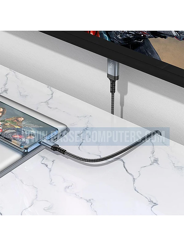 HOCO UA43 USB-C to HDTV Cable 1.8m – 4K 30Hz Screen Mirroring